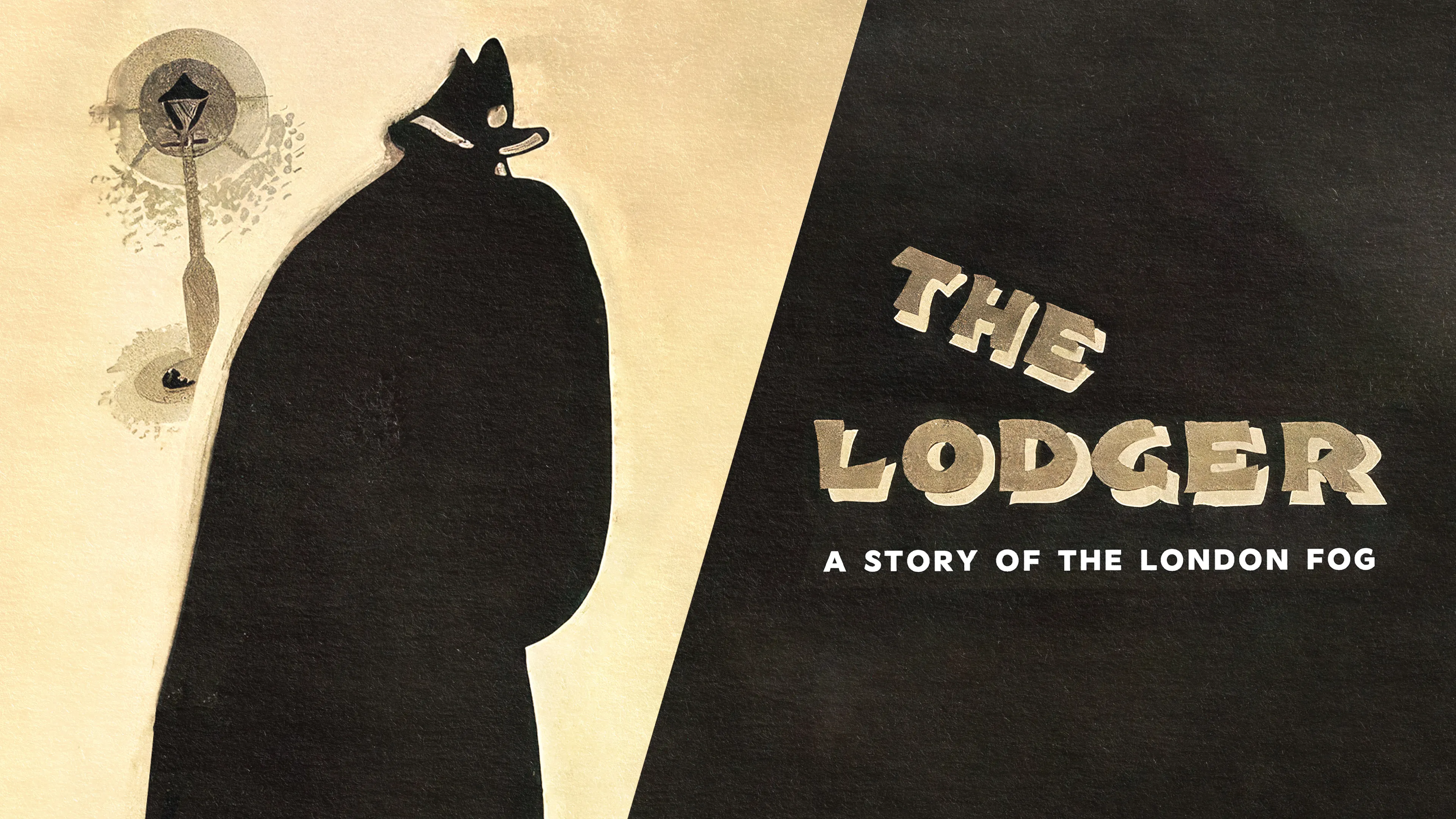 The Lodger: A Story of the London Fog poster
